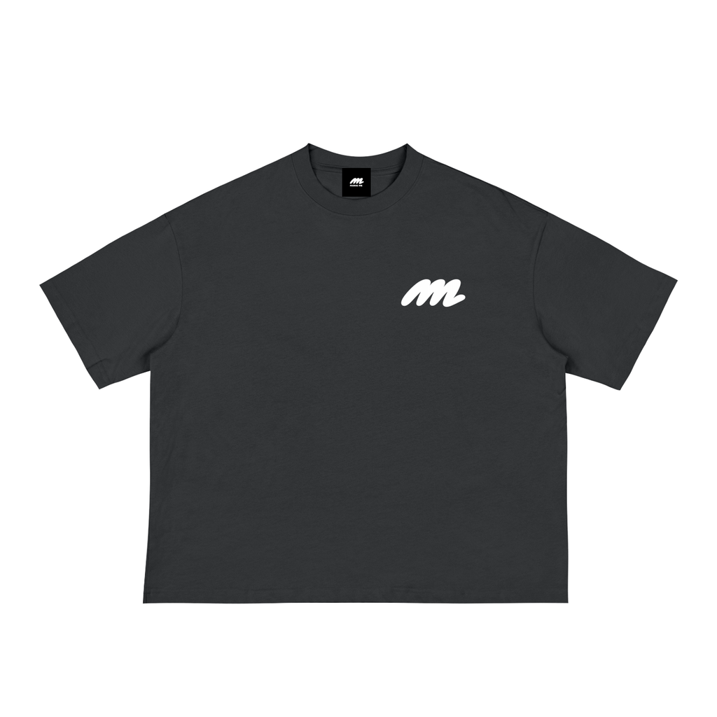 Marie Me Boxy Tee Black
