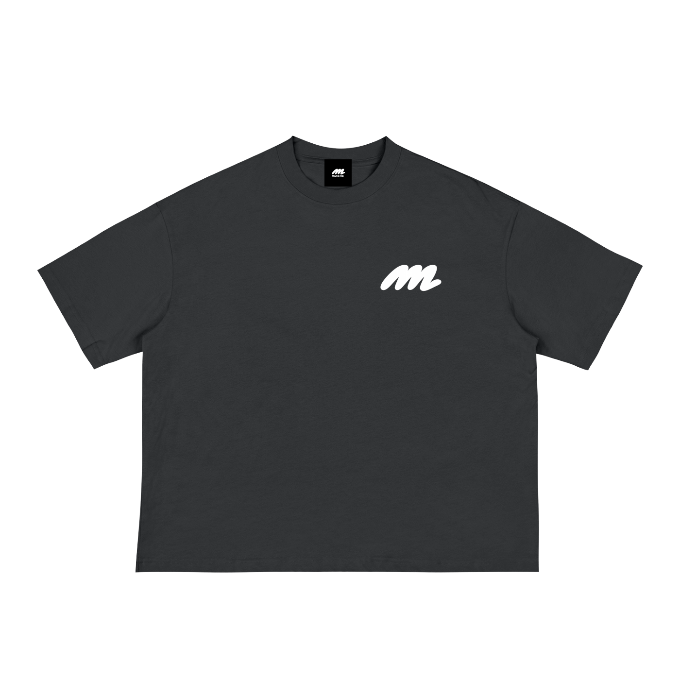 Marie Me Boxy Tee Black