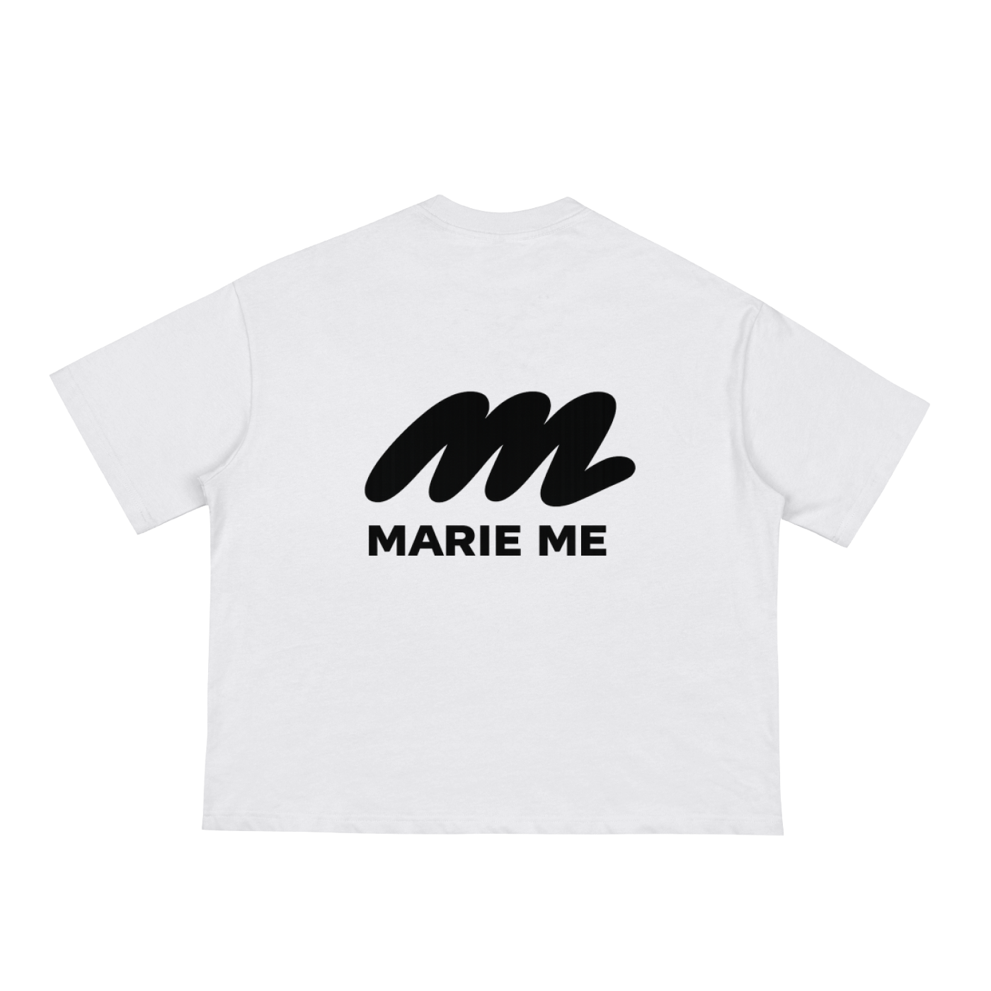 Marie Me Boxy Tee White