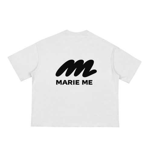 Marie Me Boxy Tee White